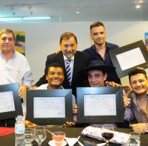 Por el Día de la Música, Miguel Isa distinguió a artistas salteños.