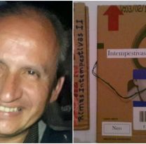 Todo a pulmón: escritor salteño fabrica sus libros con cajas de cartón