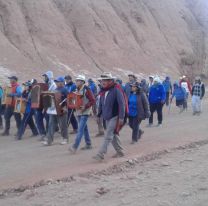 Peregrinos de Tolar Grande caminarán más de 500 km para llegar a la Catedral