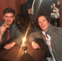 ¡Hasta se tomó un vinito! /  Iván de Pineda sorprendió a todos en La Casona del Molino