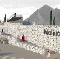 ¡Muy bueno! / Así será el ingreso al pueblo de Molinos
