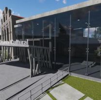 ¡Los artistas felices! / Avanza a buen ritmo la obra de la Usina Cultural