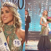 ¡Que orgullo! / La salteña Araceli del Cont se acaba de coronar “Miss Europa Continental 2018”