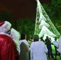 Encendieron miles de luces de Navidad