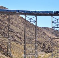 Ni el Tren a las Nubes se salv&oacute; del violento temporal y tuvieron que reprogramar el viaje