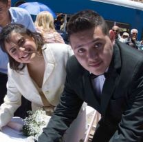 Amor en las alturas: Una pareja se casó en el Tren a la Nubes