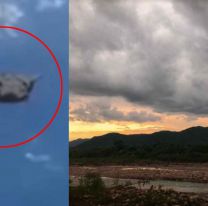 Un ovni apareció en el momento en que los vientos azotaron a Salta: el relato de vecinos