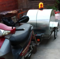 ¡Bien ahí! / En pocos días sale a la calle la primera moto ambulancia para mascotas de Salta