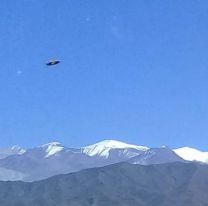 Un supuesto Ovni acompañó a una familia por la Recta del Tin Tin