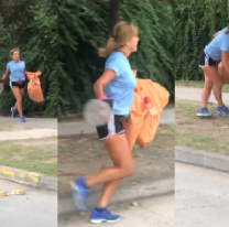 ¡Para aplaudir! / Es de Salta y todos los días levanta basura mientras sale a correr