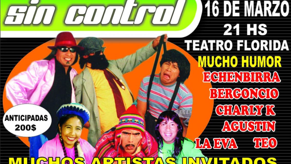 ¡Talento salteño! / “Sin Control  se presenta en el Teatro Florida
