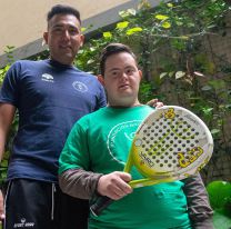 Diego Solimano es salteño y representará al país en el torneo mundial de pádel adaptado