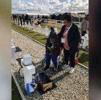 Una madre y el reencuentro donde descansa su hijo, el salte&ntilde;o Luis Sevilla en Malvinas