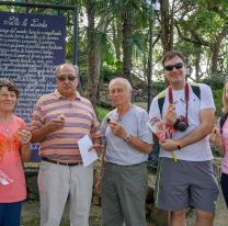 &iexcl;Bien ah&iacute;! / Turistas fueron agasajados con empanadas en distintos puntos de la ciudad