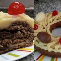 ¡Una delicia! Rosca de pascua rellena de chocolate