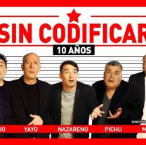 ¡Para cargarse de risa! / Llega a Salta el éxito televisivo “Sin Codificar 10 años”