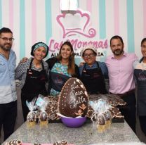 Se hicieron más de 200 huevos de pascuas para donar a un comedor salteño y a la Casa Cuna