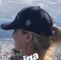 ¡Famosos en la linda! / Carla Peterson sorprendió a todos en el Cerro San Bernardo