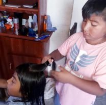 Un estilista salteño de ocho años es la estrella de los desfiles de su ciudad