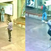 [HAY VIDEO] Se puso a bailar bajo la lluvia en la UNSa y ahora es furor: todos hablan de él