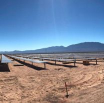 El mes próximo estará terminado el parque solar que se construye en Cafayate