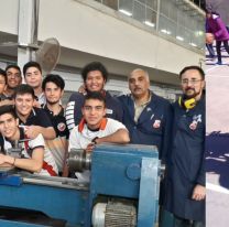 Alumnos de la Ex-Técnica 2 crearon un andador postular para un pequeño discapacitado de Iruya