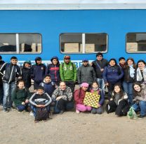 La buena del día / Estudiantes destacados viajaron al emblemático Tren a las Nubes