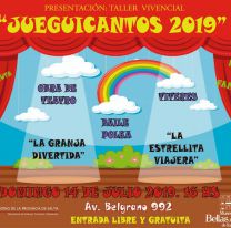 ¡Imperdible! / Presentación del taller vivencial Jueguicantos 2019 en el Museo de Bellas Artes