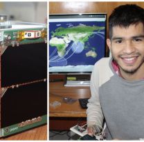 Conoc&eacute; a Mat&iacute;as, el salte&ntilde;o que participar&aacute; en una competencia sobre peque&ntilde;os sat&eacute;lites en Brasil