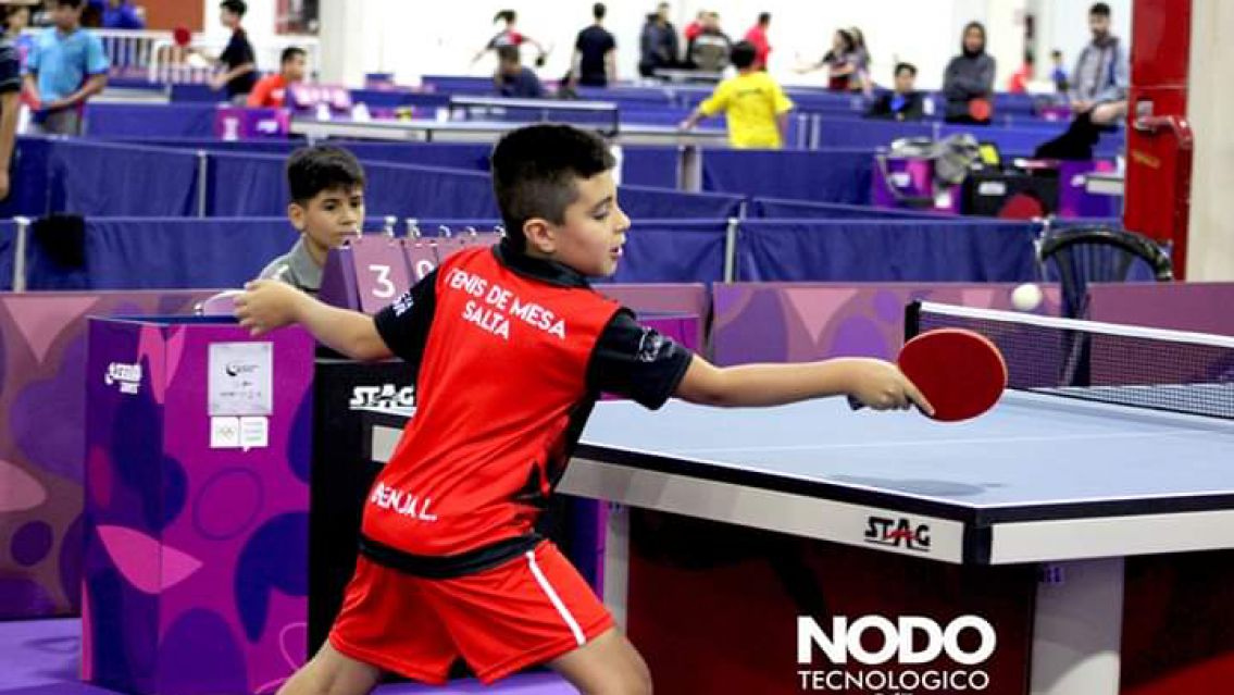Tenis de mesa: Con 9 años, un salteño quedó entre los 4 mejores del país