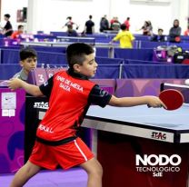 Tenis de mesa: Con 9 a&ntilde;os, un salte&ntilde;o qued&oacute; entre los 4 mejores del pa&iacute;s