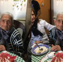 [HAY VIDEO] Abuelita salteña cumplió 100: tiene 7 hijos, 31 nietos y 41 bisnietos