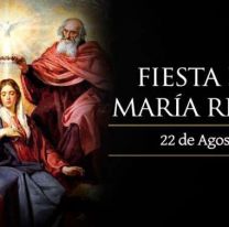 Hoy la Iglesia celebra a María Reina, la que comparte la vida y el amor de Cristo Rey