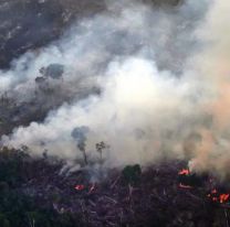 El humo de los incendios en la Amazonia podría llegar esta noche a Salta
