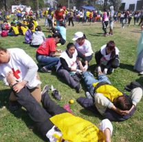 Fiesta del Milagro: Primeros auxilios para peregrinos