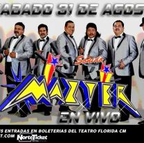 &iexcl;Es hoy! / Sonido Mazter presenta todos sus &eacute;xitos en el Cine Teatro Florida