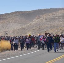 Durante 14 días peregrinarán los fieles de Salvador Mazza