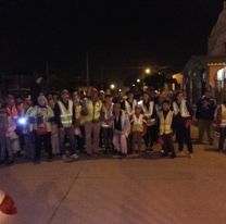 Milagro en Salta: Peregrinos de Or&aacute;n ya iniciaron su marcha hacia la Catedral Bas&iacute;lica
