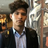 Orgullo salte&ntilde;o: tiene 19 a&ntilde;os y di&oacute; que hablar en la ONU