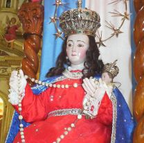 Cafayate celebra a su santa patrona, la Virgen del Rosario