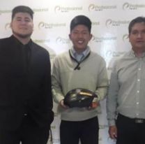 Bien ahí / Diseñaron un casco inteligente para ciclistas