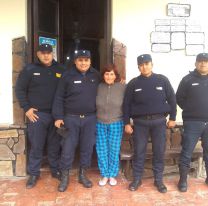 Salteña se descompensó por una intoxicación y un grupo de policías le salvó la vida