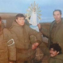 La Virgen que acompa&ntilde;&oacute; a los combatientes en Malvinas vuelve al pa&iacute;s luego de 37 a&ntilde;os