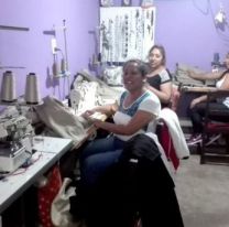 Luchan por el sustento familiar y se atreven a soñar: 4 mamás y una abuela cerrillana, al frente de un emprendimiento textil