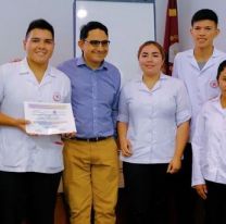 Bien ahí / Premiaron a salteños por un video que concientiza sobre los síntomas del ACV