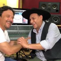 Sáenz grabó una canción con el Chaqueño Palavecino
