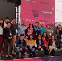Bien ah&iacute; / Alumnos salte&ntilde;os presentes en las olimp&iacute;adas de educaci&oacute;n t&eacute;cnica en Tecn&oacute;polis