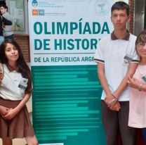 Estudiantes salteños lograron un primer puesto en las Olimpiadas de Historia