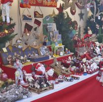 Feria Navideña en plaza Belgrano