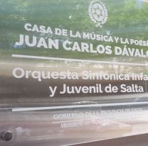 Hoy inauguran la Casa de la Música y la Poesía Juan Carlos Dávalos
